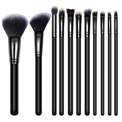 professionnal 11pieces makeup brushes set