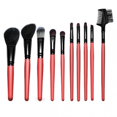 professional 10 pieces  makeup brushes set