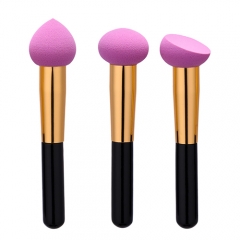 2018 Custom Logo Beauty Sponges Brush Foundation Makeup Sponge Brushes Makeup Powder Puff Brushes