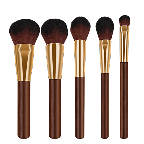 Lei Shang makeup brushes-Vintage wood makeup brush set