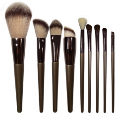 High quality 9pieces makeup Brushes set-factory wholesale price