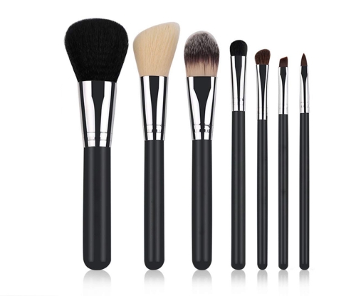 Custom logo 7pcs makeup brushes set professional makeup brushes manufacture