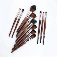 Makeup Brush Set,  11pcs Premium Synthetic Makeup Brush Cosmetics Foundation Blending Blush