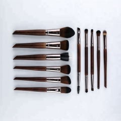 Makeup Brush Set,  11pcs Premium Synthetic Makeup Brush Cosmetics Foundation Blending Blush