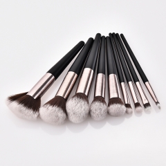 Makeup Brushes Face & Eyeshadow Brush Set Eye Shadow, Blusher, Foundation & Concealer – Vegan