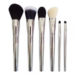 6pieces makeup brushes set custom logo professional makeup brush manufacturer