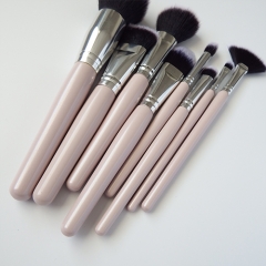 7pc Silver- Premium Quality Non Animal Cruelty Cosmetic Makeup Brush Set