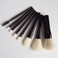 High quality 8pieces  makeup brush set  super soft synthetic fiber hair