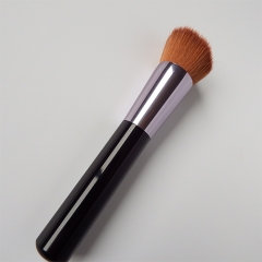 Angled Foundation Makeup Brush for  Liquid Cream Powder Make Up Soft Dense Synthetic Brushes