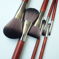 7pcs Custom logo  makeup brush set cosmetic brush manufacturer