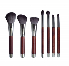 7pcs Custom logo  makeup brush set cosmetic brush manufacturer