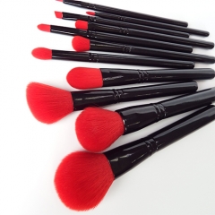 Essential 11 pcs professional makeup brush set custom logo makeup brush manufacturer