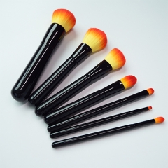 Makeup Brush Set of 7 Pcs Professional Makeup Brushes Face Powder Blush Eyeshadow Foundation Cosmetic Brushes