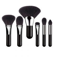 OEM makeup brush 6pcs makeup brush set for powder brush,setting brush,blush ,foundation brush