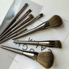 New design OEM shenzhen top high quality hot sell makeup brushes set flat brush contour brush