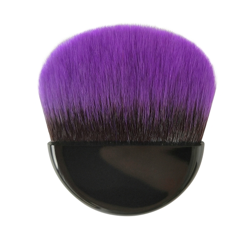 soft hair  powder brush purple color bristle head