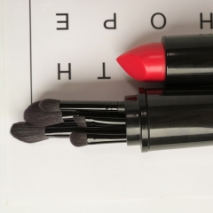 top high quality wooden handle  makeup brush set