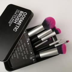 8Pcs Professional Makeup Brush Set Foundation Blending Powder Brush Eyeshadow Brushes  Concealer Eyeliner Lip Brush with 1pcs cosmetic holder