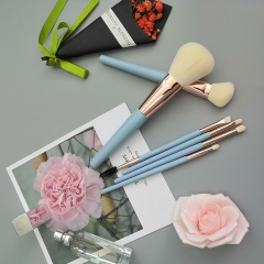 New arrival cosmetic brush with cruelty free synthetic hair makeup brush set