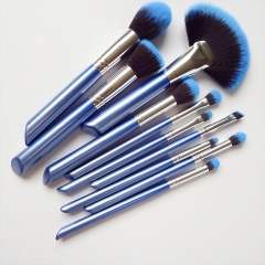 Professional 10pcs makeup brush set synthetic hair
