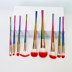 9PCS Makeup Brushes set powder face brush eyeshadow blending brush