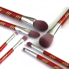 Wholesale 7pcs Synthetic Makeup Brushes set Foundation Powder Contour Blush Eye Cosmetic Brush Sets