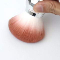 Custom logo kabuki powder brush face brush synthetic hair