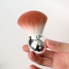 Custom logo kabuki powder brush face brush synthetic hair